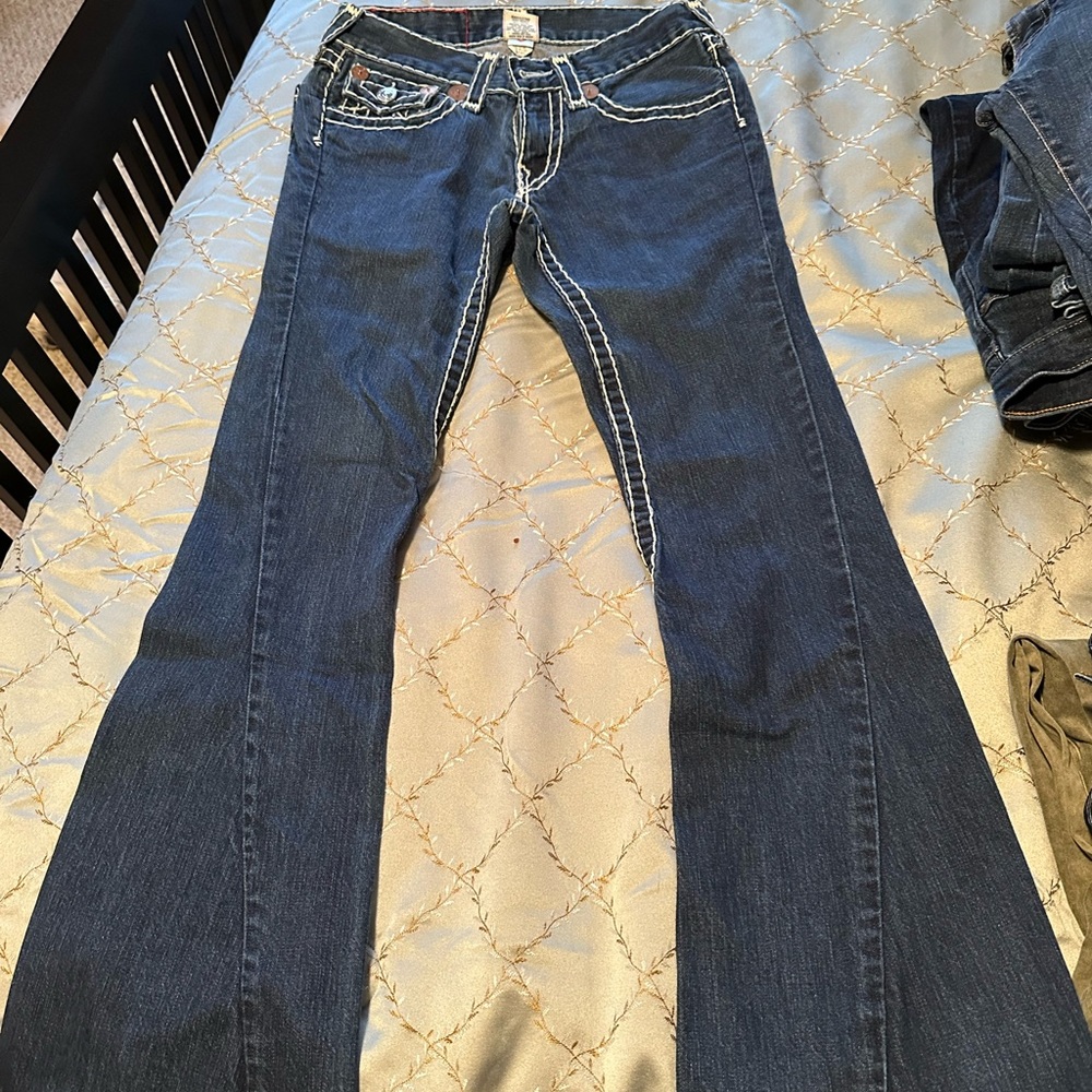 True religion blue jeans